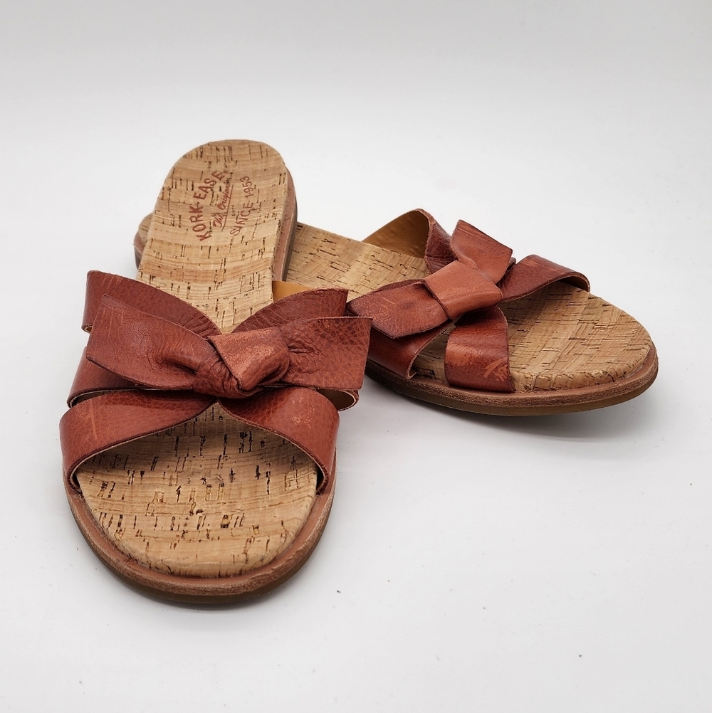 NWT Kork-Ease Bright Slip-On Slides Sandals